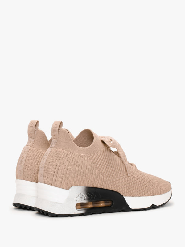 Larsen Skin Ribbed Knit Trainers
