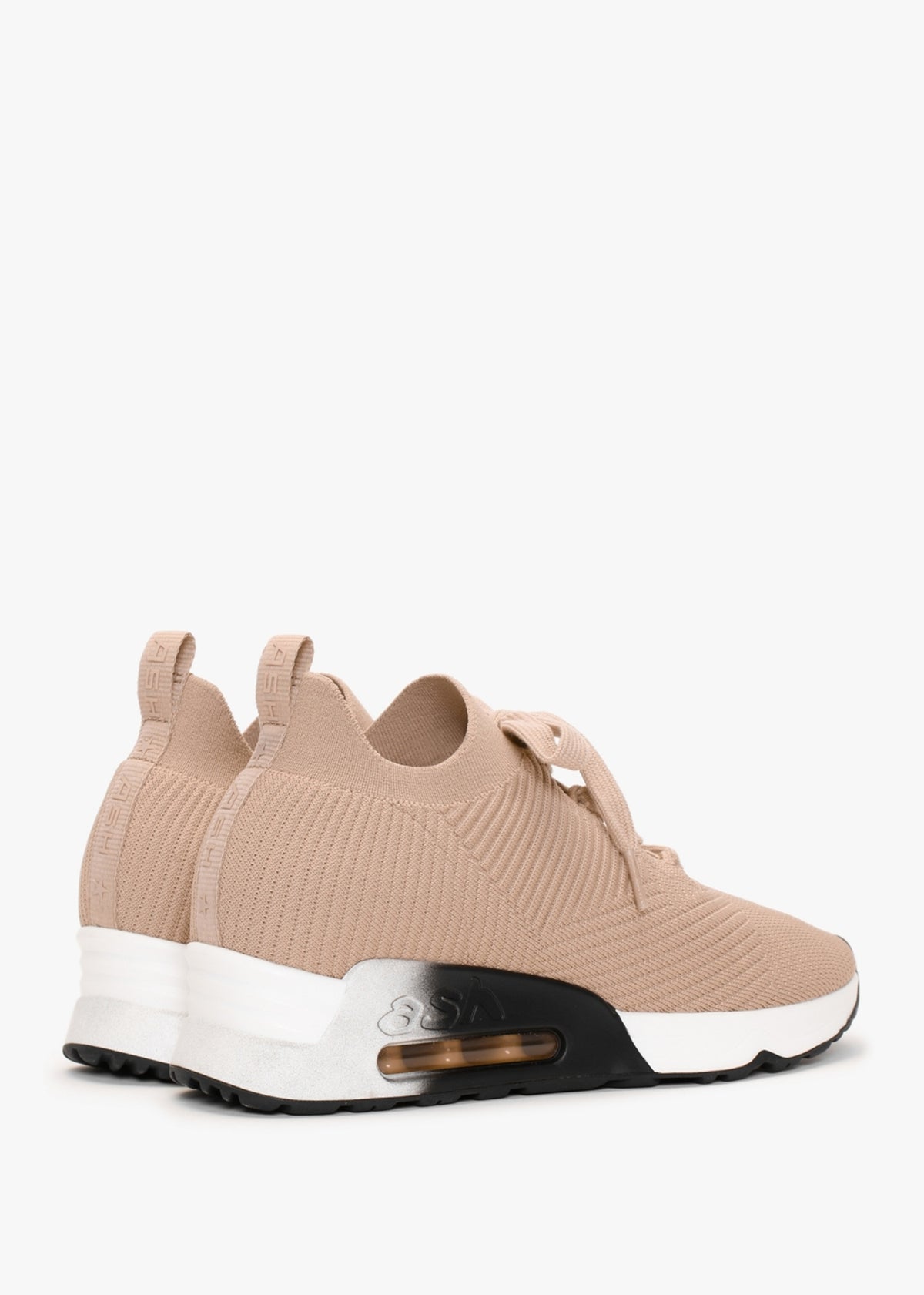 Larsen Skin Ribbed Knit Trainers