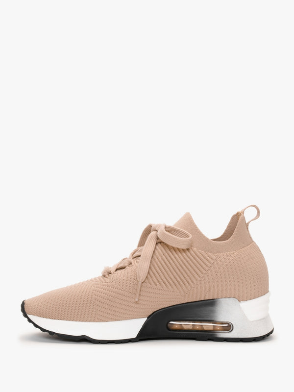 Larsen Skin Ribbed Knit Trainers