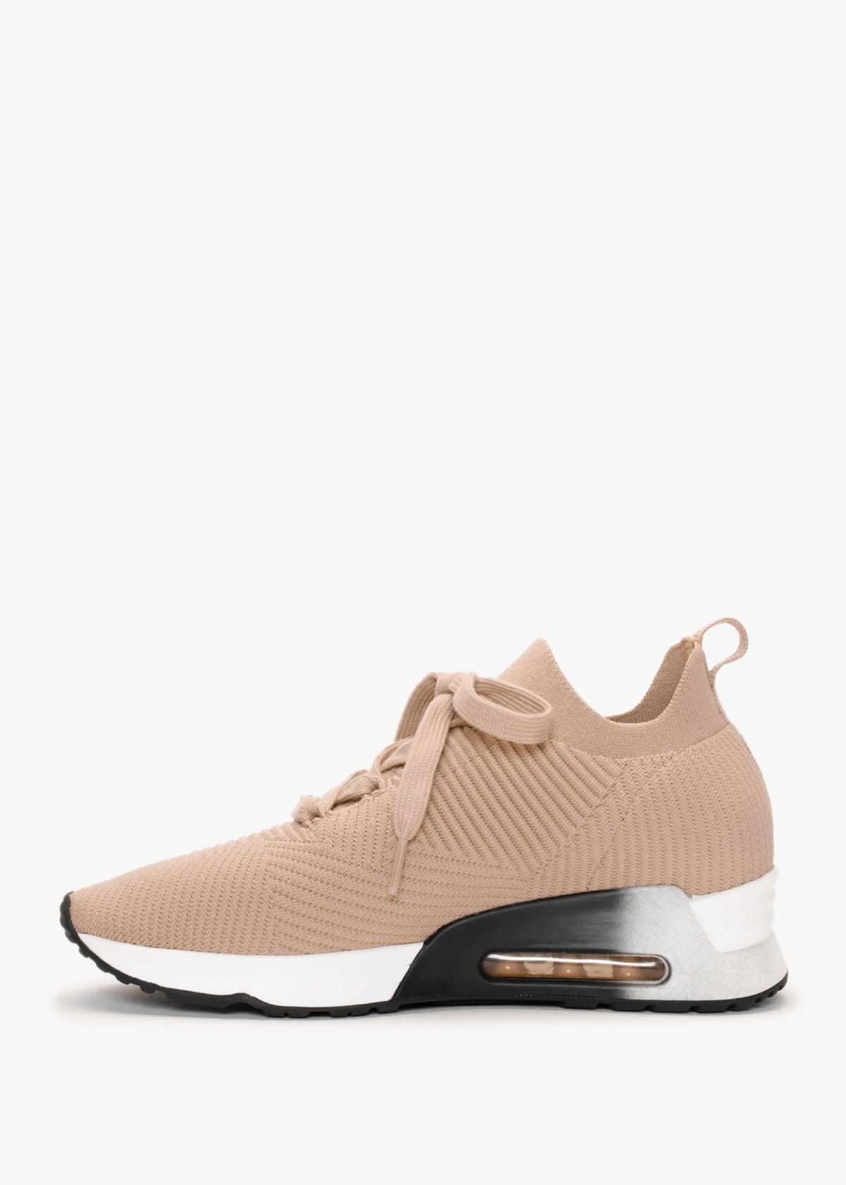 Larsen Skin Ribbed Knit Trainers