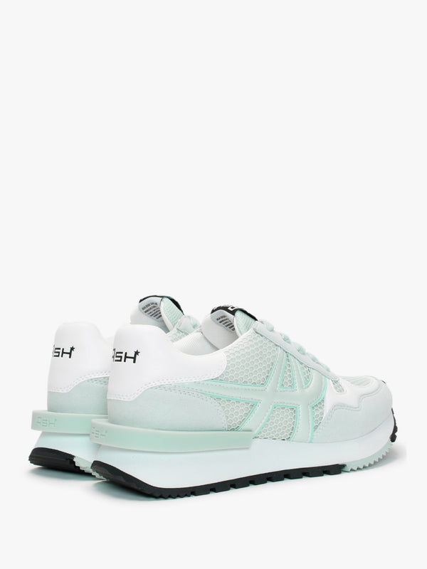 Thunder Misty Blue White Chunky Trainers