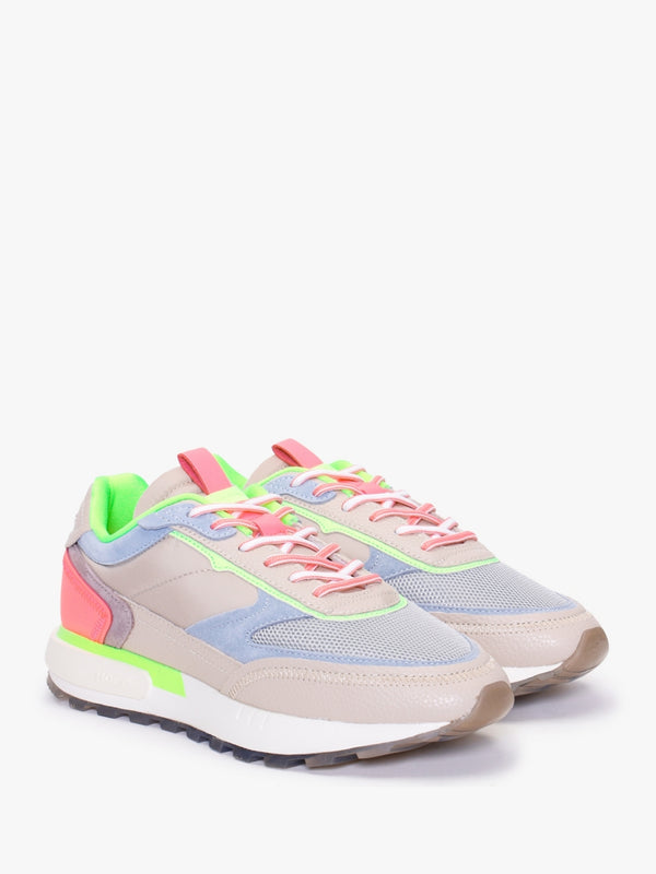 Tribe Tana Multicoloured Leather Trainers