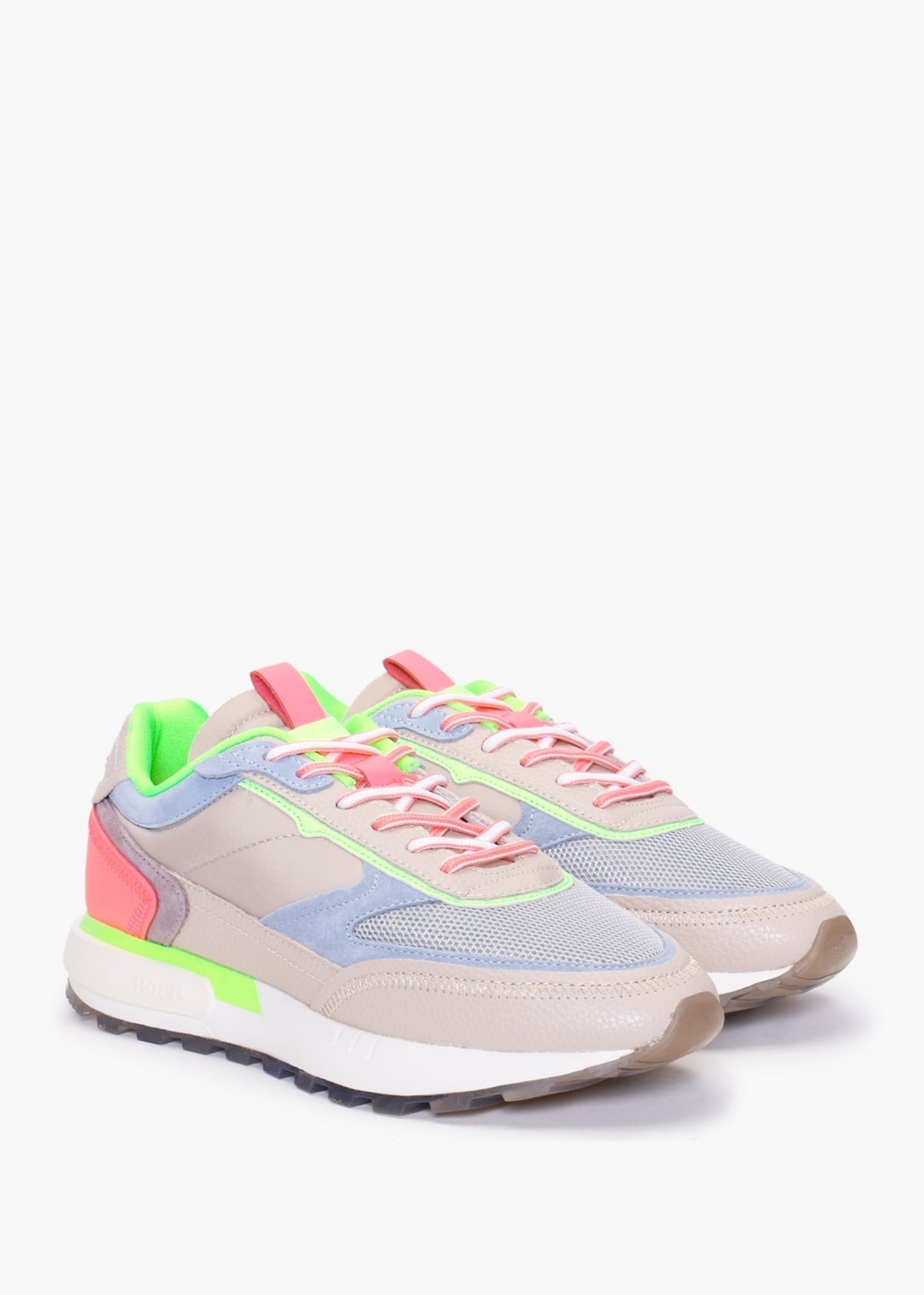 Tribe Tana Multicoloured Leather Trainers