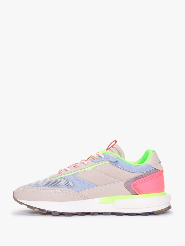 Tribe Tana Multicoloured Leather Trainers