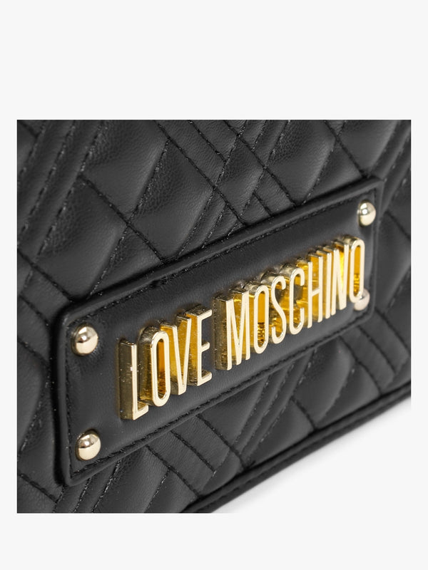 Diamond Quilt Chain II Black Shoulder Bag