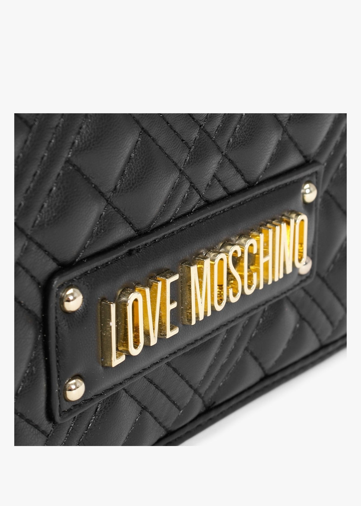 Diamond Quilt Chain II Black Shoulder Bag