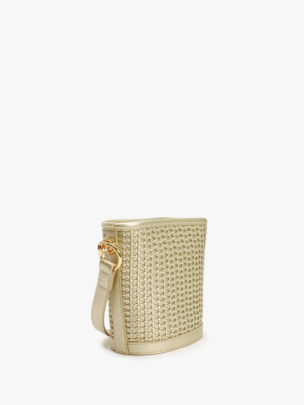 Woven Oro Bucket Bag