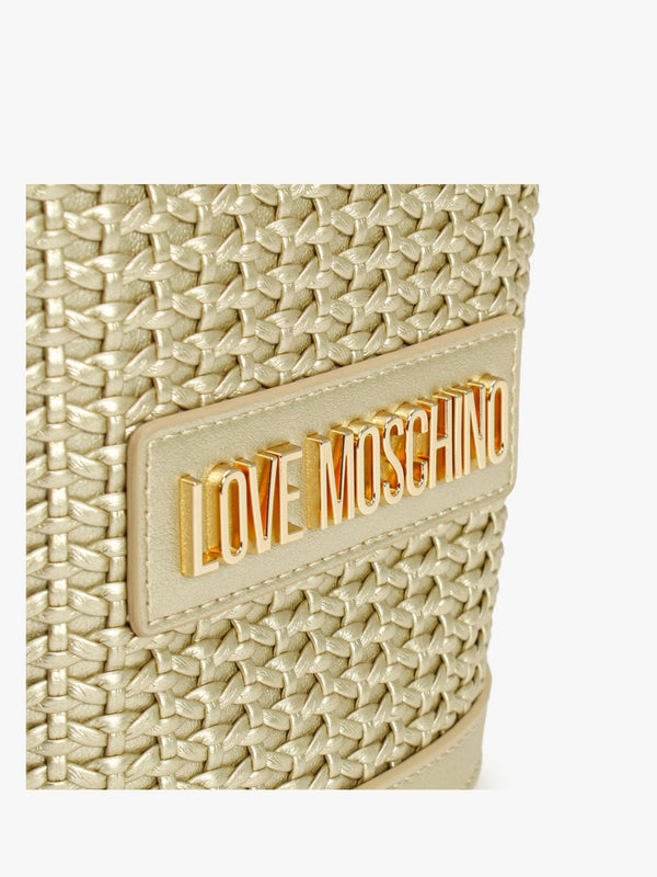 Woven Oro Bucket Bag