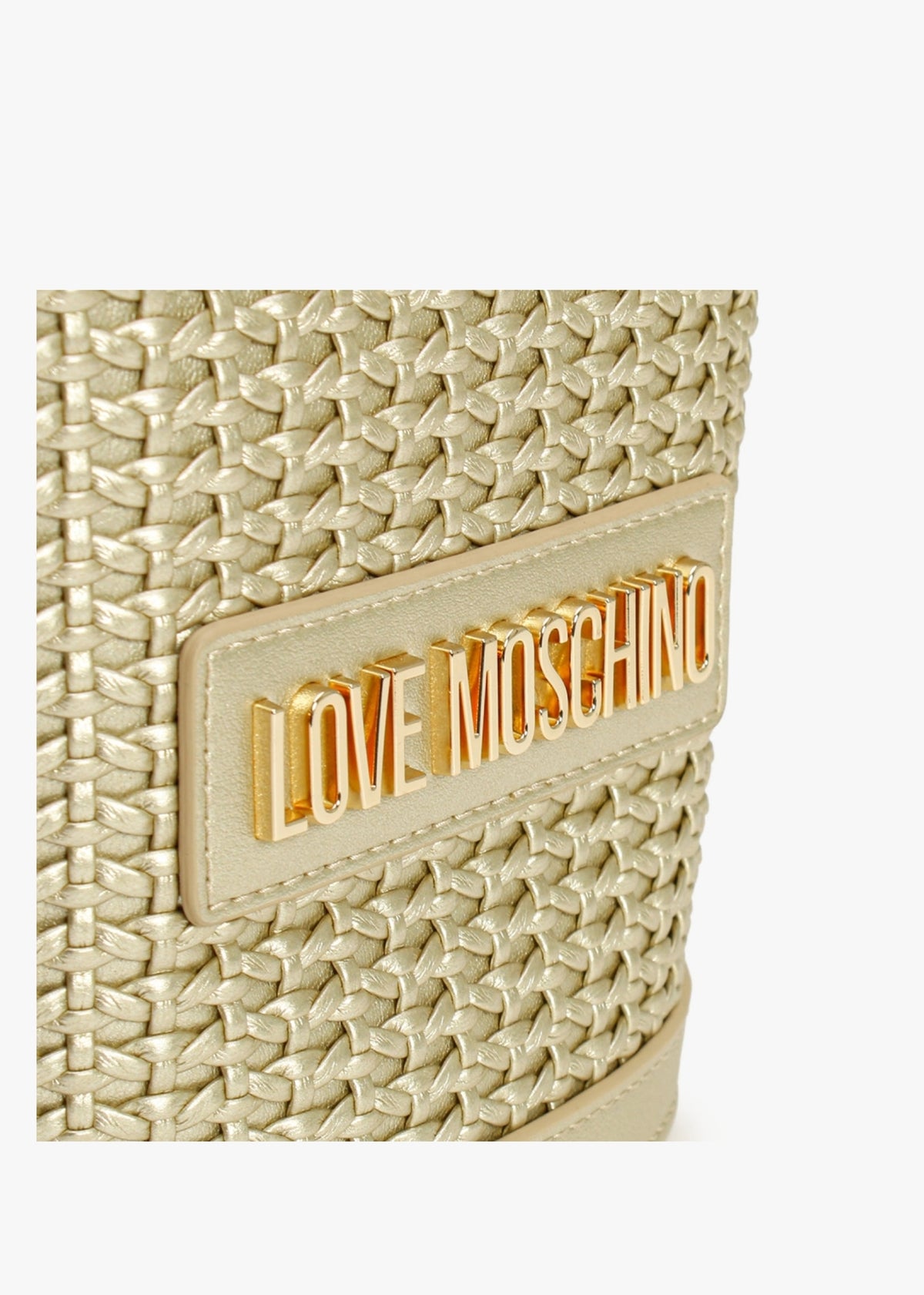 Woven Oro Bucket Bag