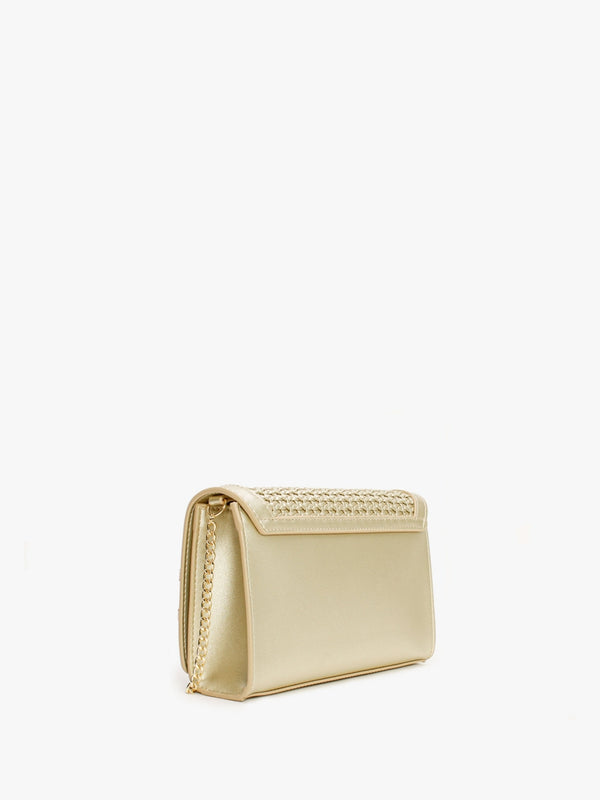 Woven Oro Shoulder Bag
