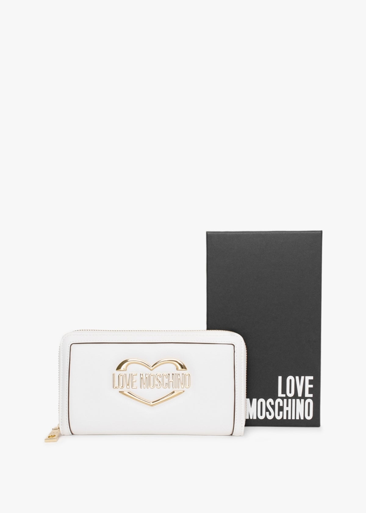 Large Bianco Zip Around Wallet