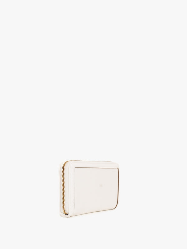 Large Bianco Zip Around Wallet