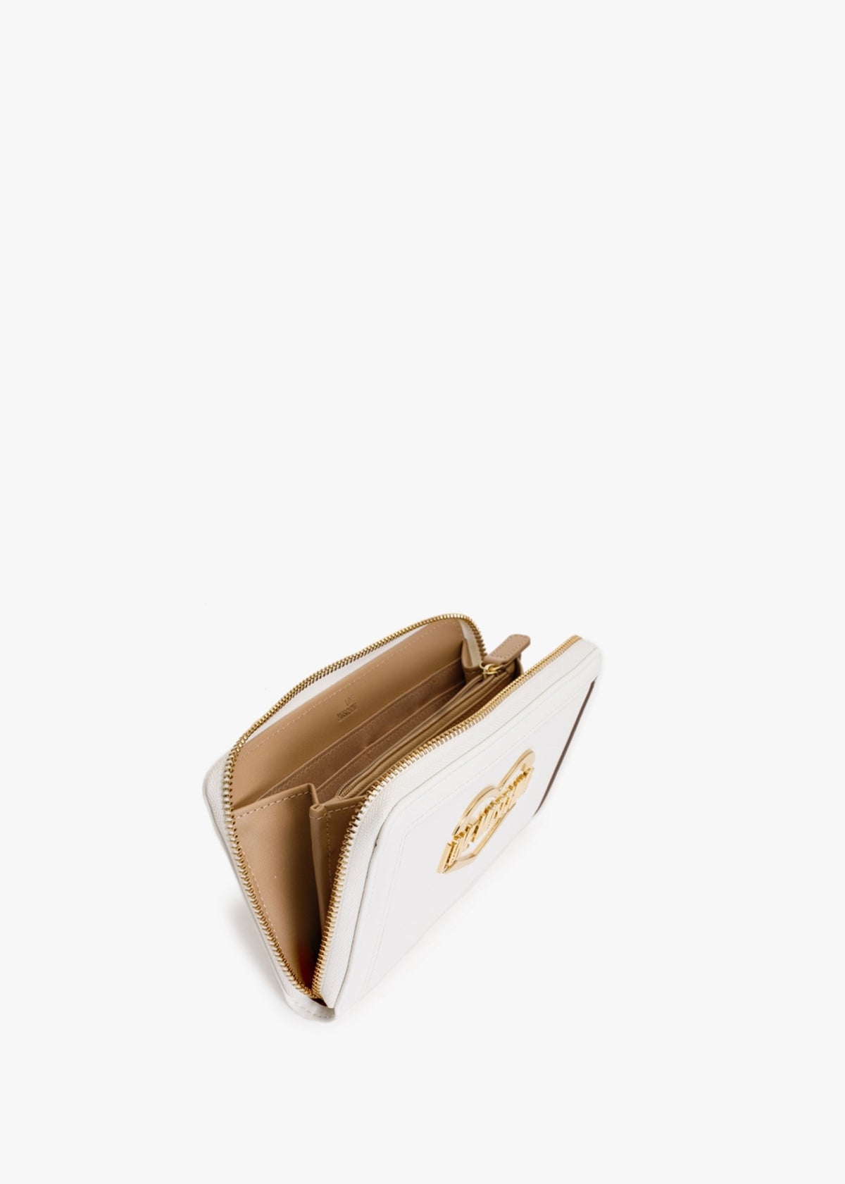 Large Bianco Zip Around Wallet
