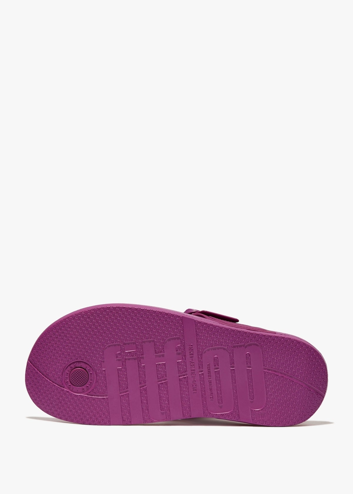 Iqushion Adjustable Buckle Miami Violet Flip Flops