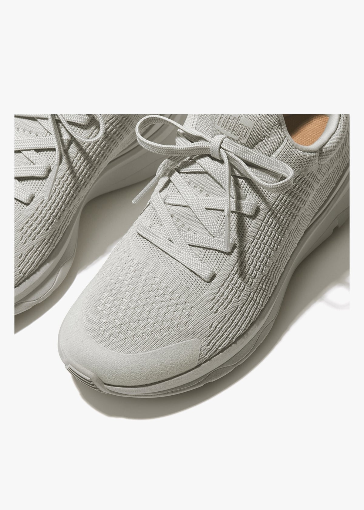 Vitamin FFX Knit Tiptoe Grey Mix Trainers