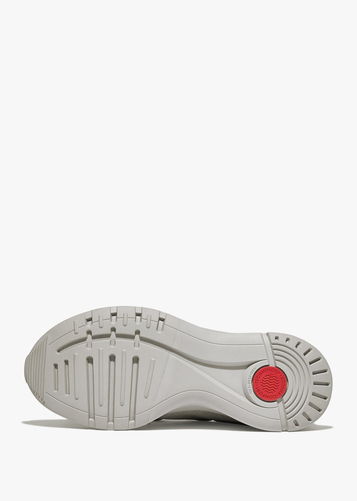 Vitamin FFX Knit Tiptoe Grey Mix Trainers