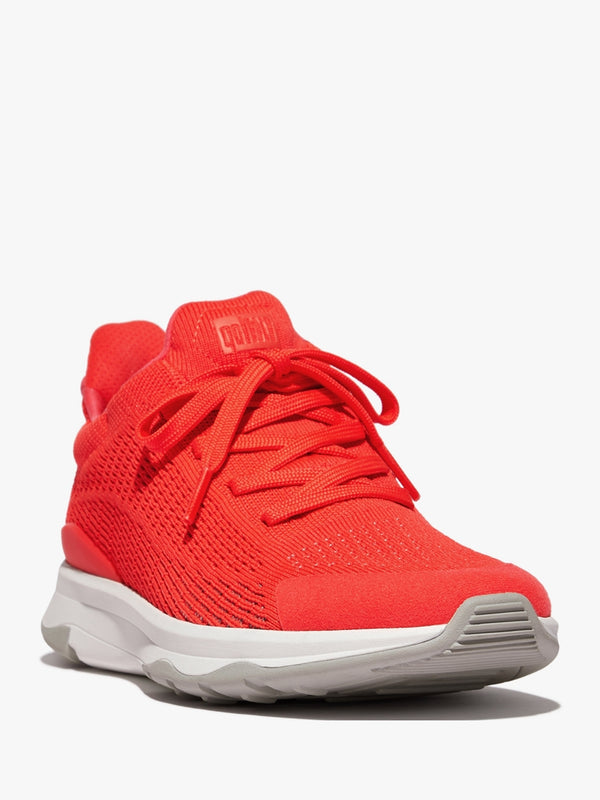 Vitamin FFX Knit Neon Orange Red Trainers