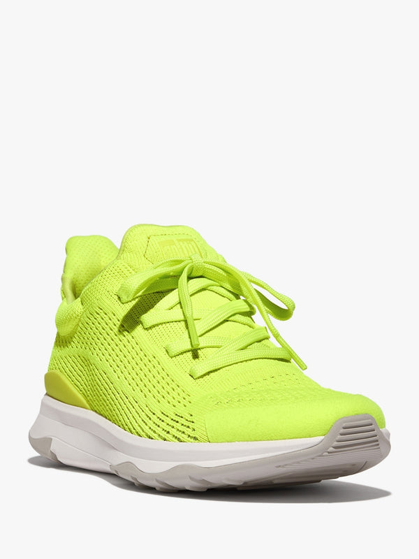Vitamin FFX Knit Electric Yellow Trainers