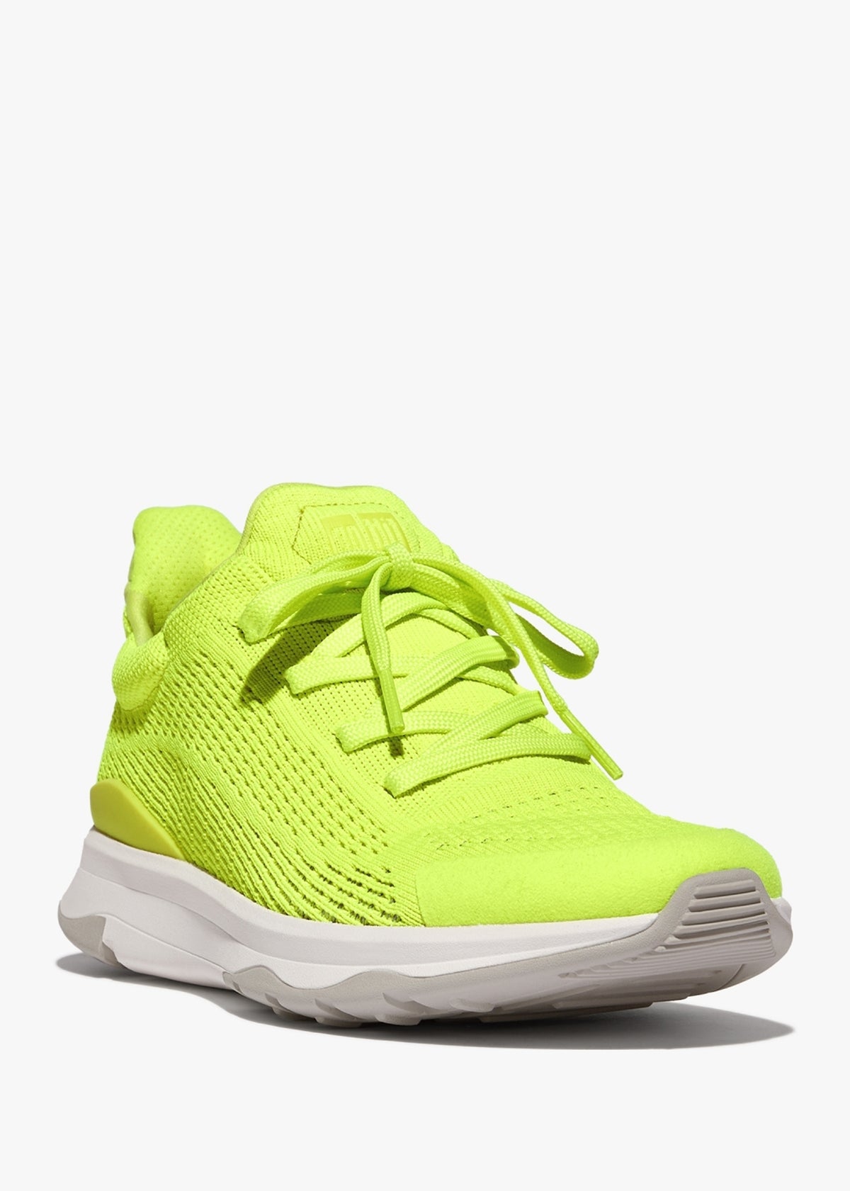 Vitamin FFX Knit Electric Yellow Trainers