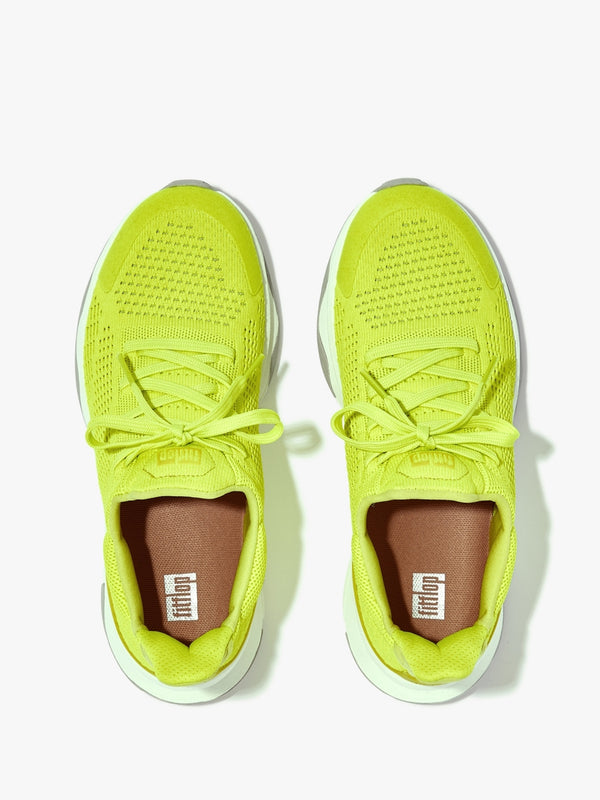 Vitamin FFX Knit Electric Yellow Trainers