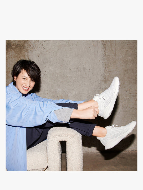 Vitamin FFX Knit Urban White Mix Trainers