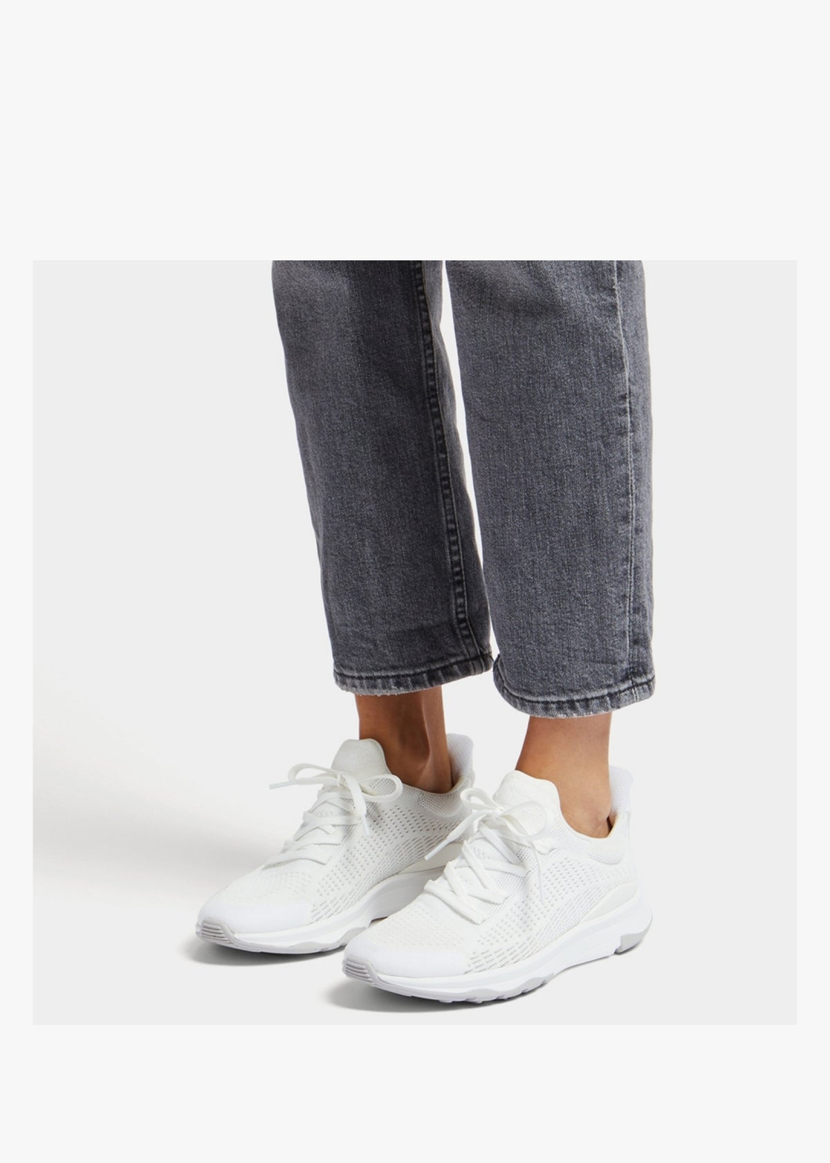Vitamin FFX Knit Urban White Mix Trainers