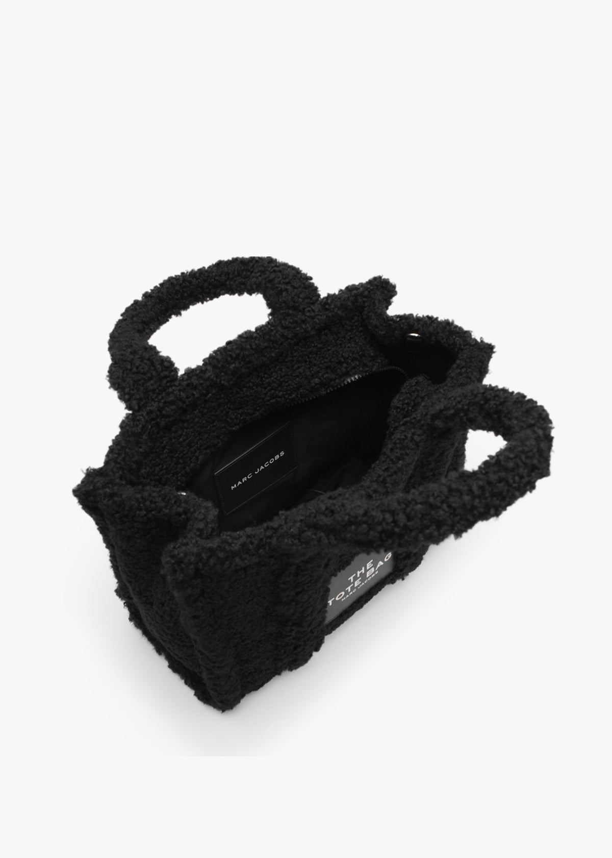The Teddy Medium Black Tote Bag