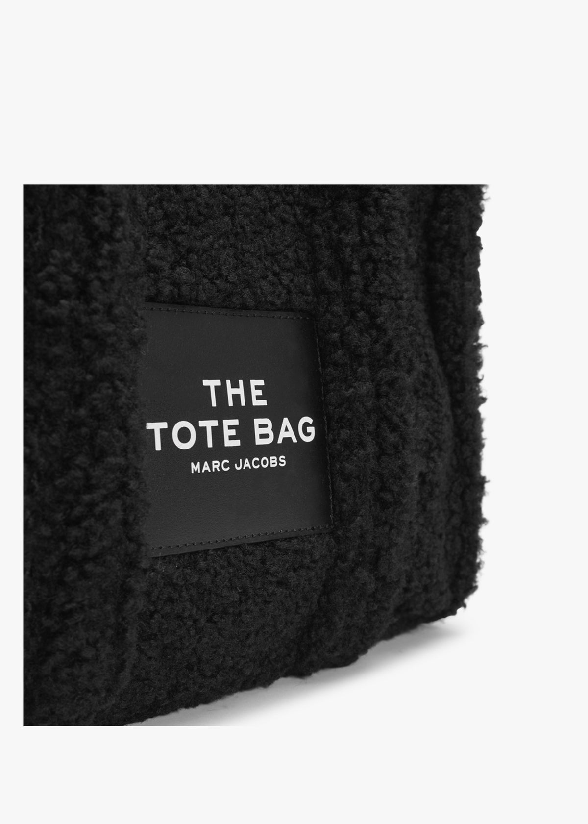 The Teddy Medium Black Tote Bag
