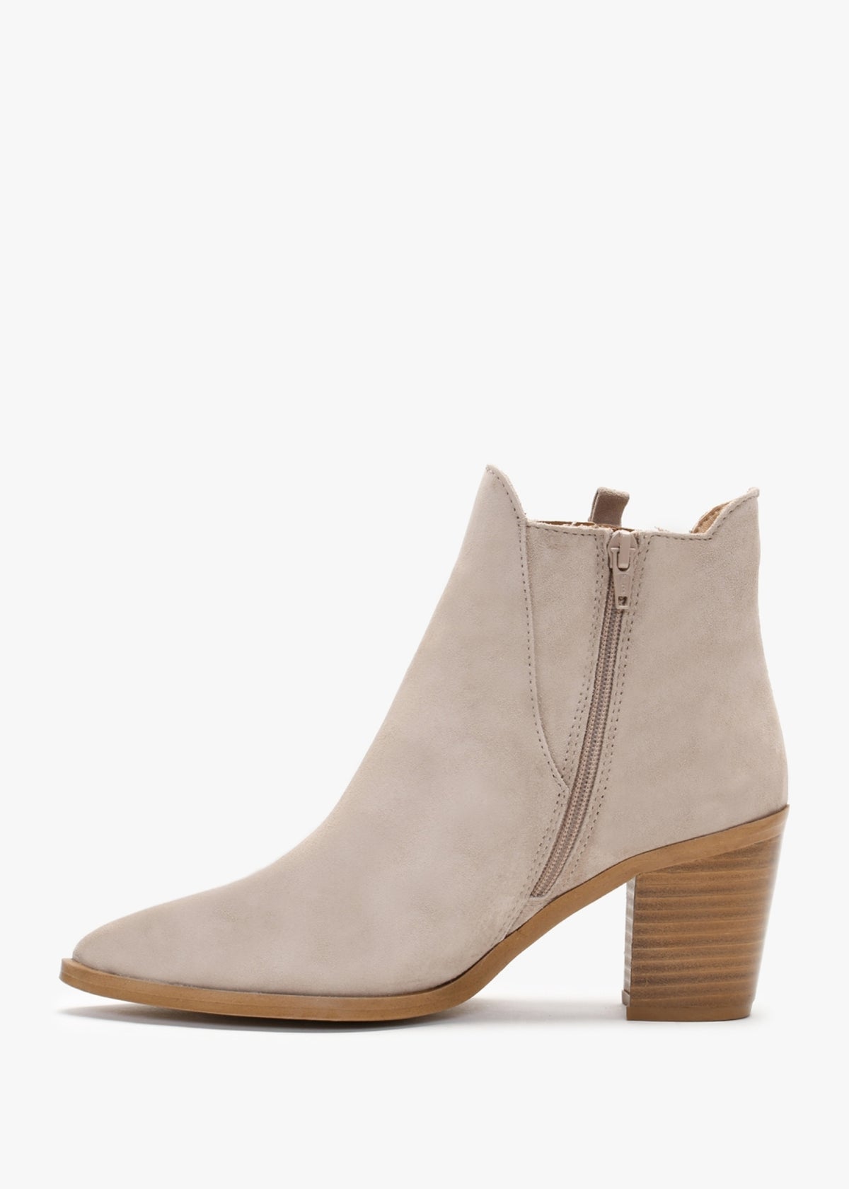 Oakland Dessert Suede Lattice Ankle Boots