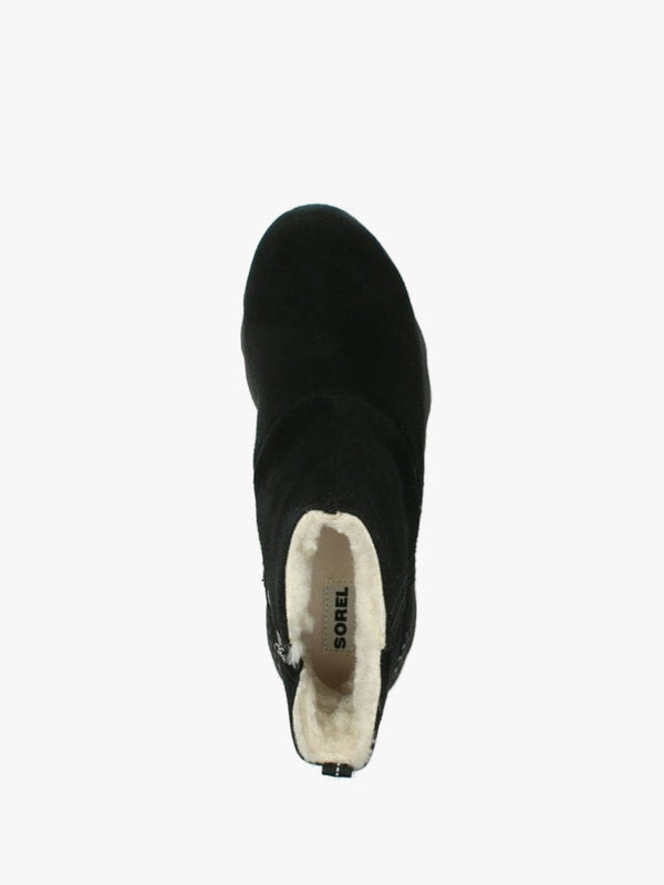 Kinetic Black Suede Short Boots