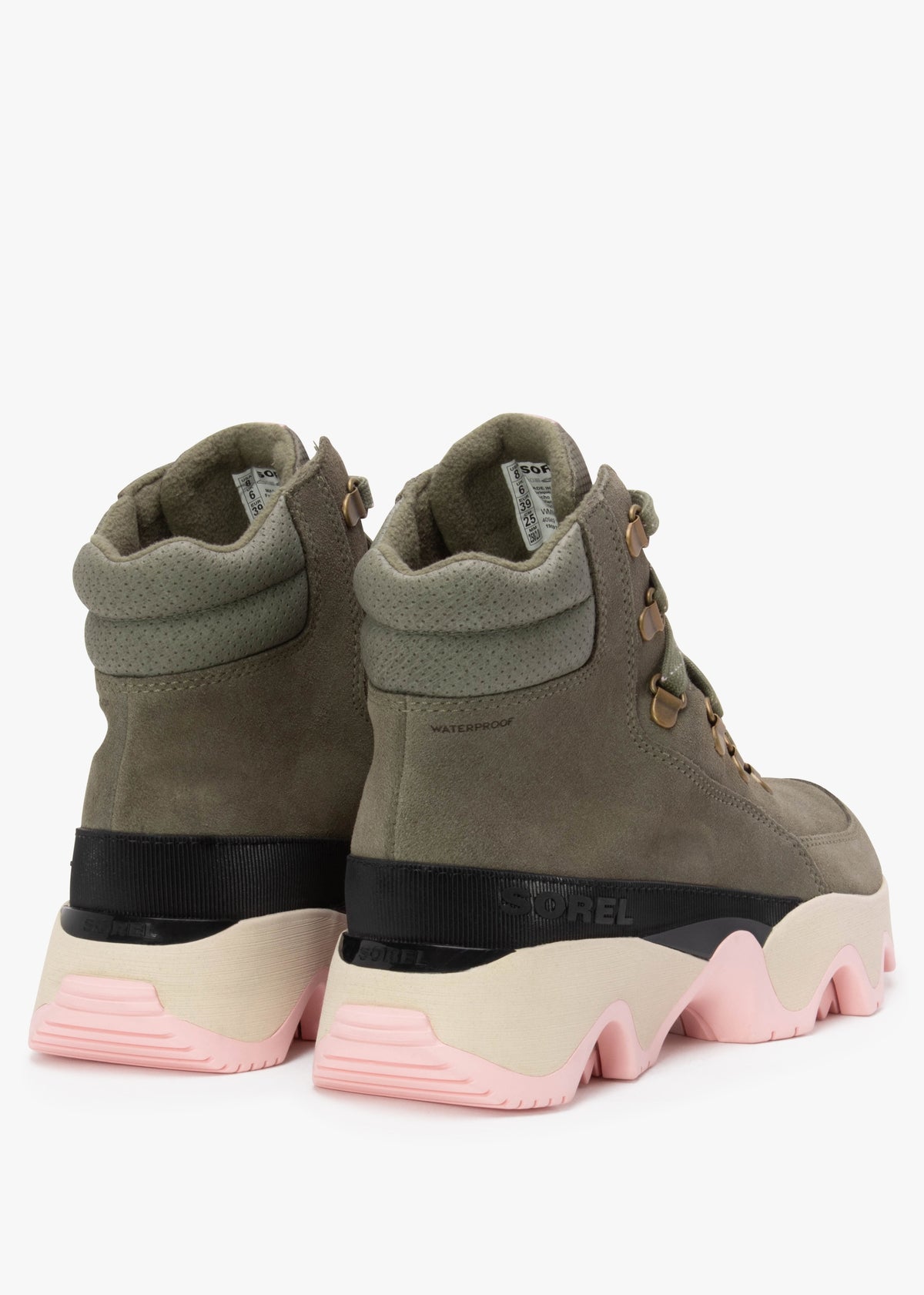 Kinetic™ Impact Conquest Stone Green Chalk Waterproof Sneaker Boots