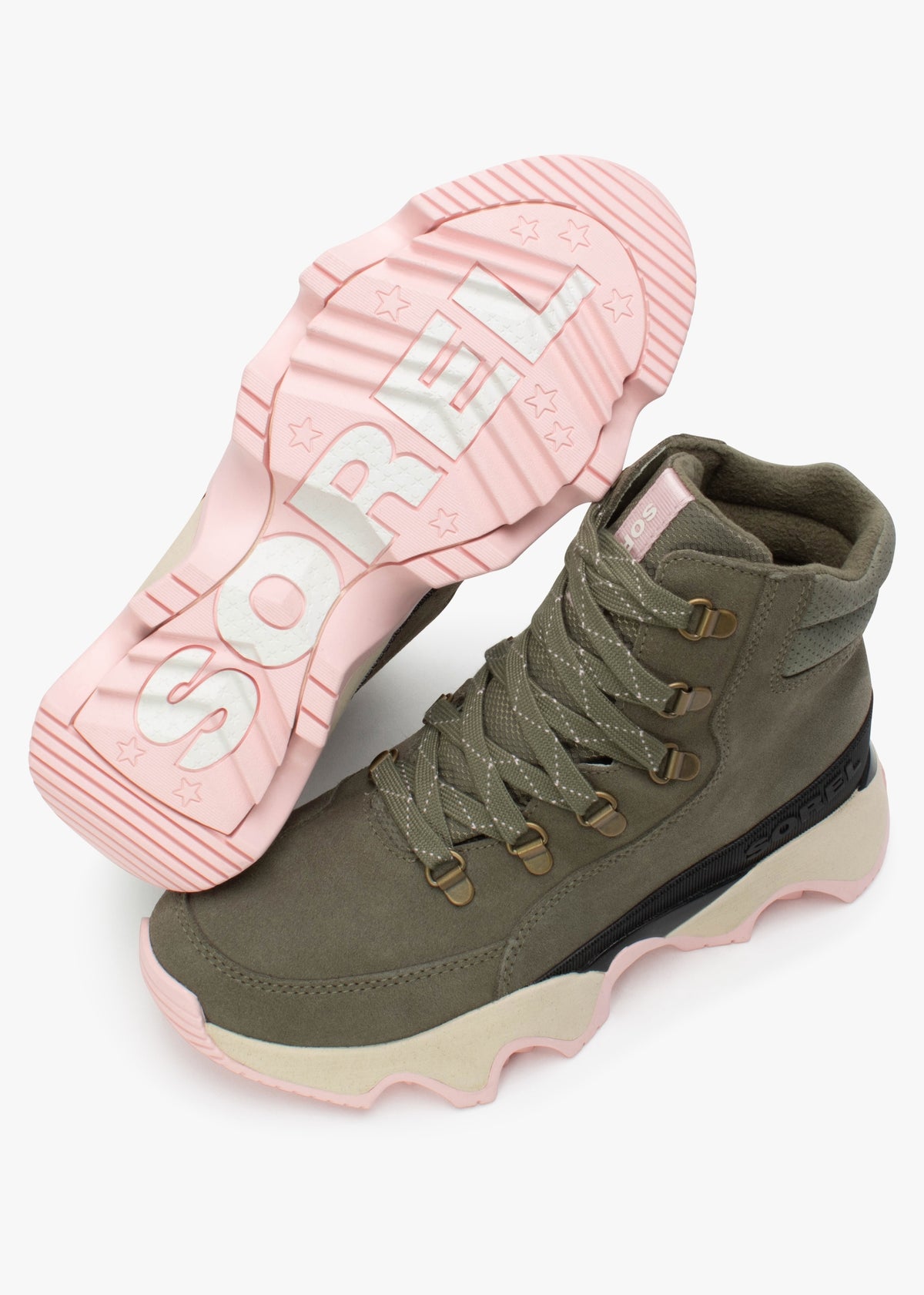 Kinetic™ Impact Conquest Stone Green Chalk Waterproof Sneaker Boots