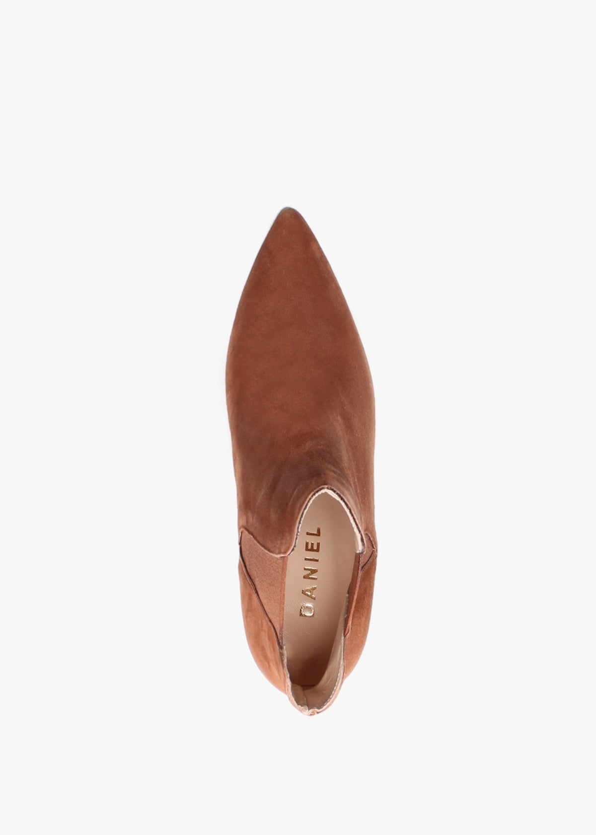Adril Tan Suede Ankle Boots