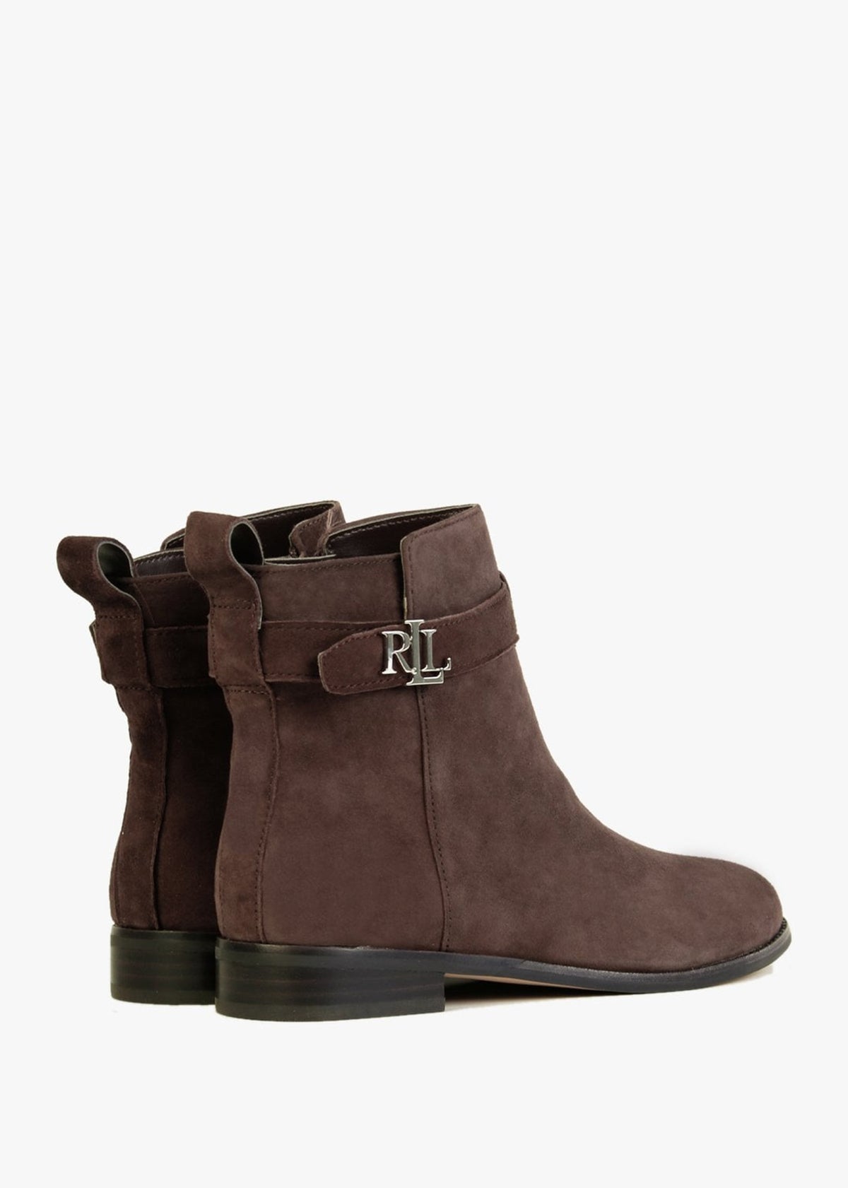 Briele Brown Suede Ankle Boots