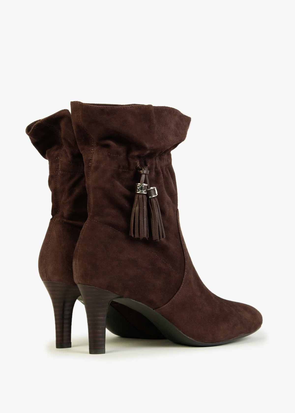 Candace Brown Suede Ankle Boots