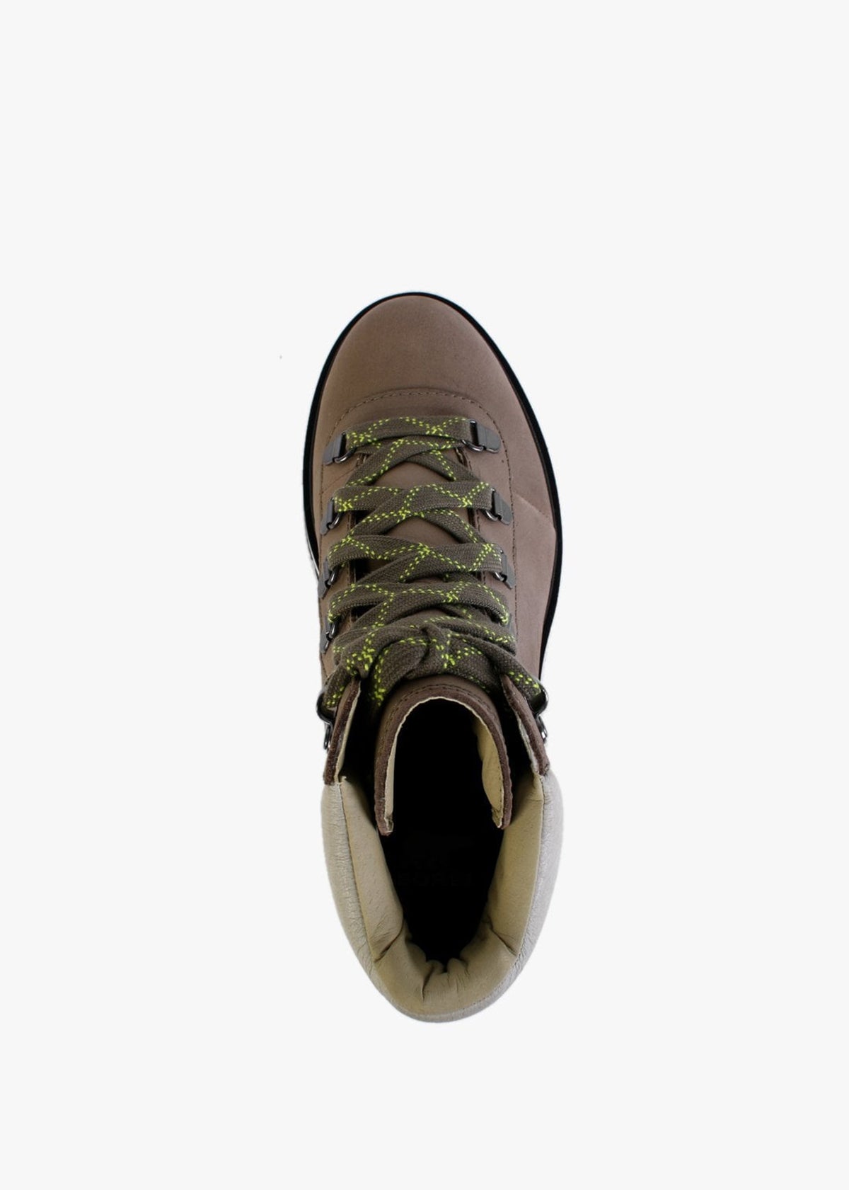 Lennox Stone Green Laurel Leaf Leather Hiker STKD Waterproof Boots