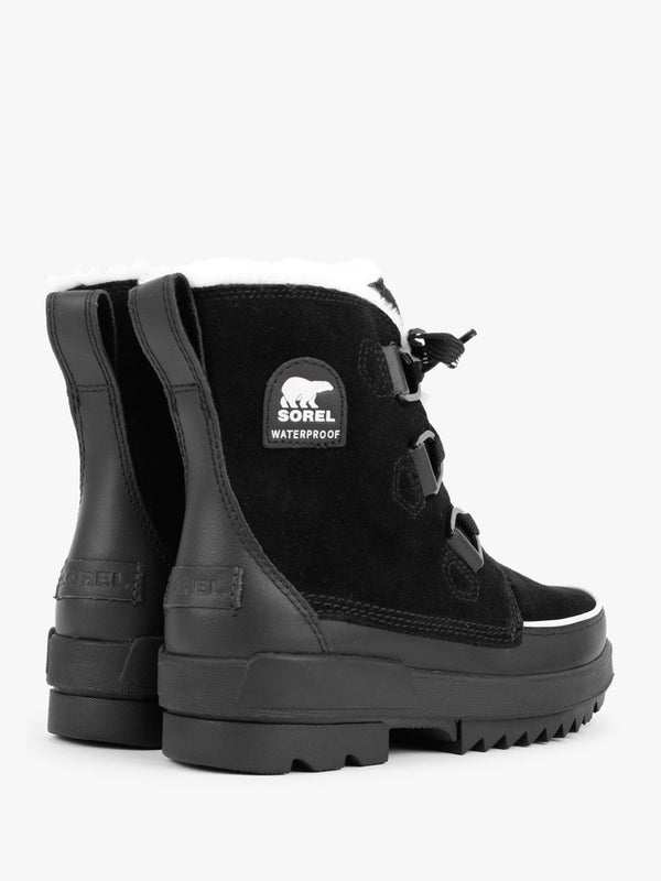 Torino II Parc Shearling Black Leather Waterproof Boots