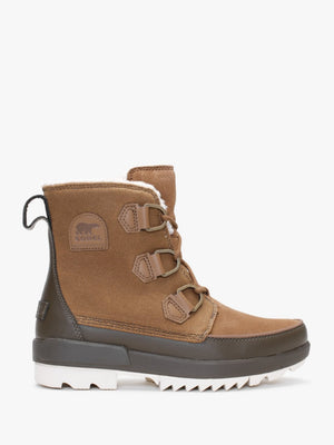 Torino II Parc Shearling Velvet Tan Olive Green Waterproof Boots
