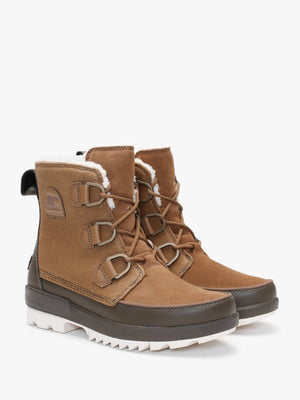 Torino II Parc Shearling Velvet Tan Olive Green Waterproof Boots