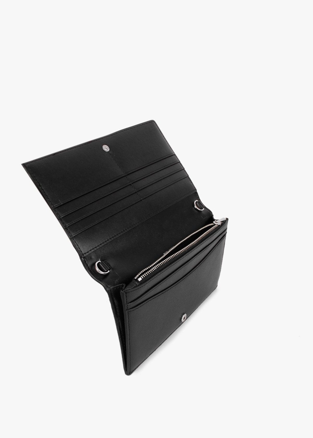 The Mini Black Leather Cross-Body Bag