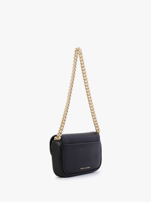 The Mini Black Leather Shoulder Bag