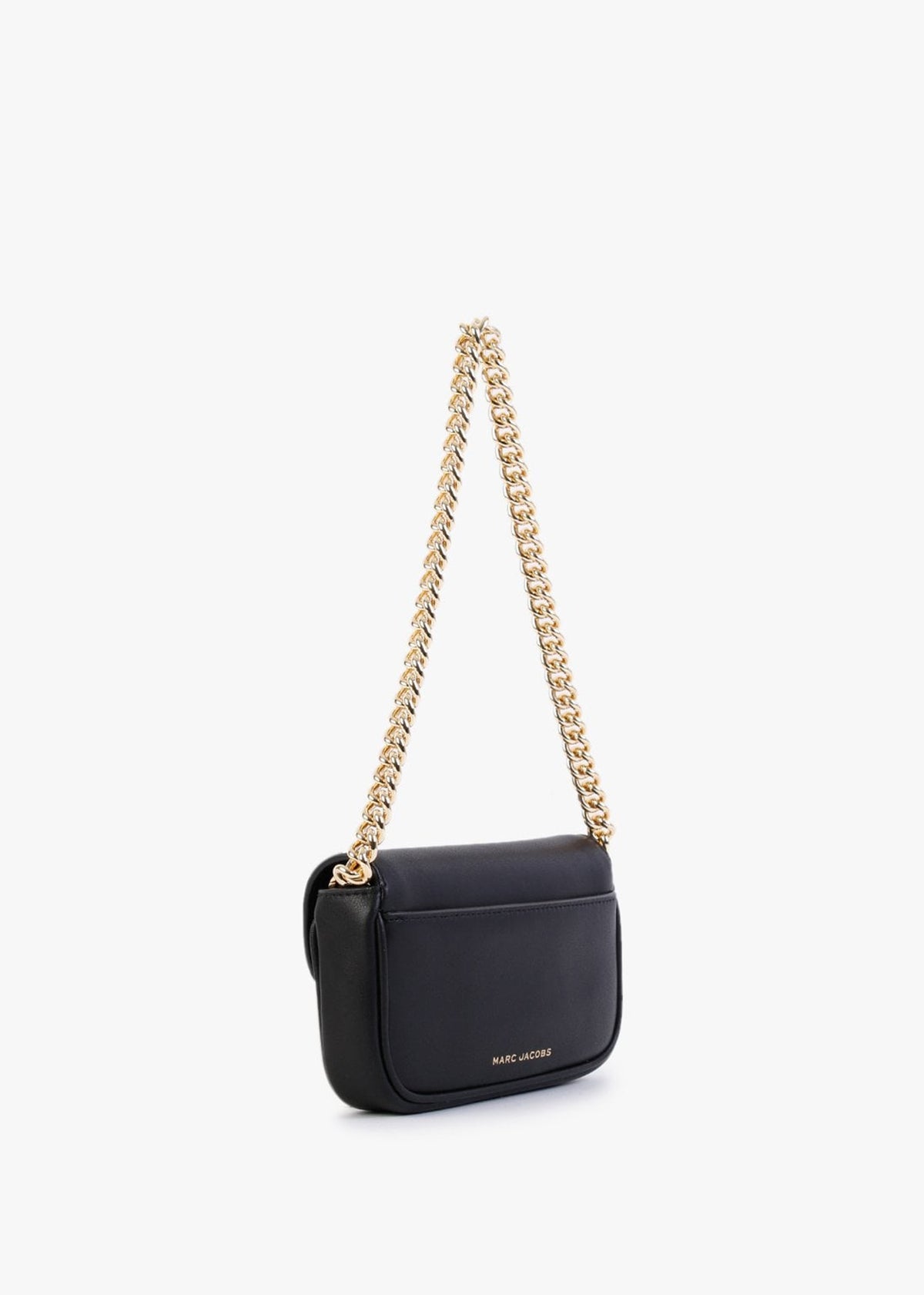 The Mini Black Leather Shoulder Bag