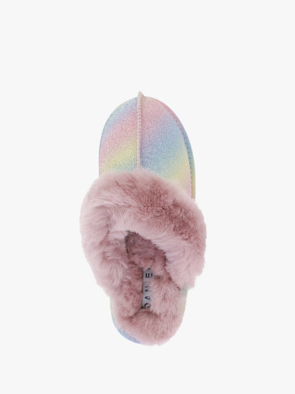 Soglit Multicoloured Sheepskin Slippers