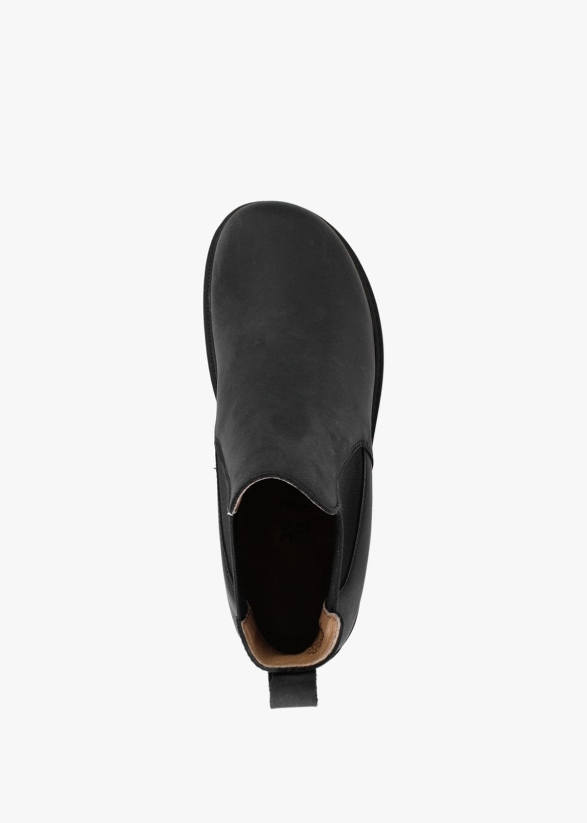 Stalon II Black Waxy Nubuck Leather Chelsea Boots