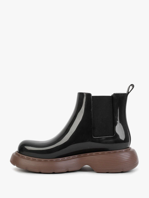 Step Black Chelsea Boots