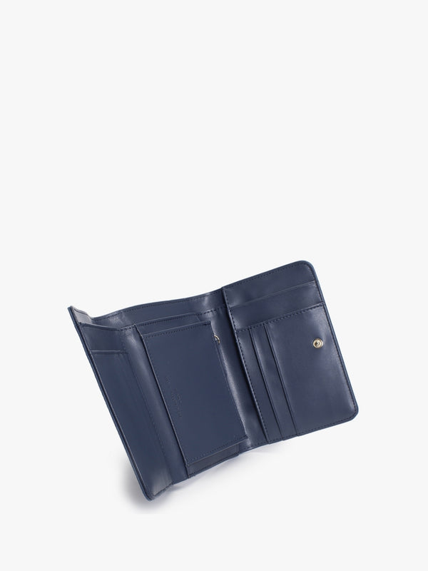 Superman Navy Pebbled Travel Wallet