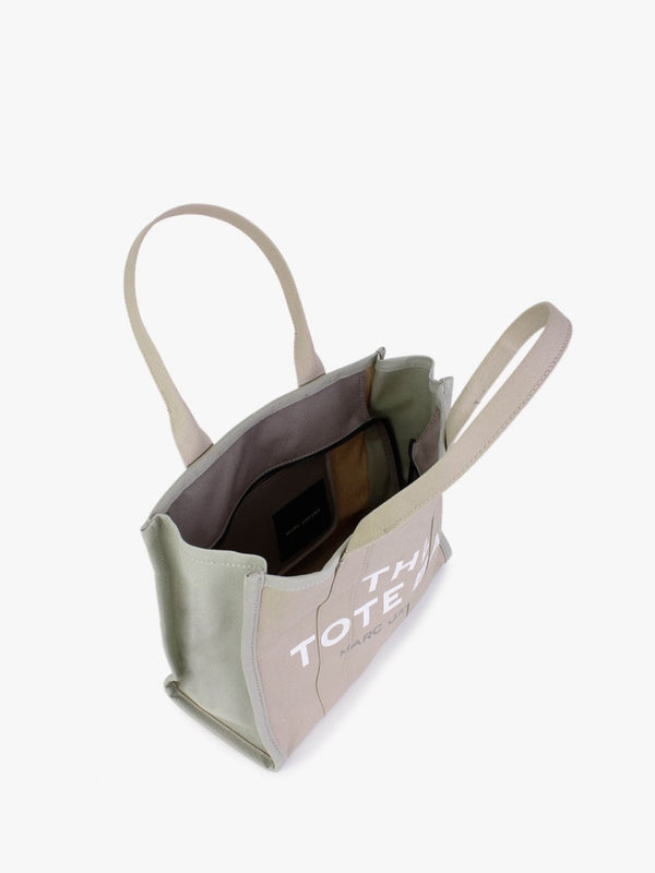 The Colorblock Large Beige Multi Tote Bag