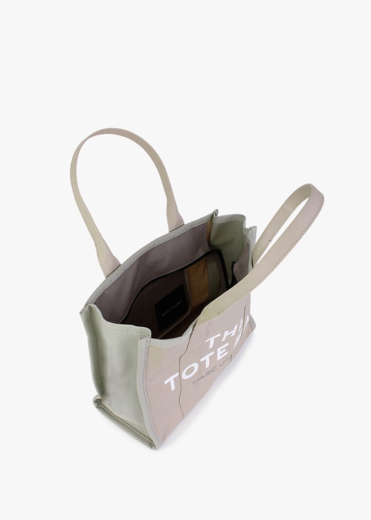 The Colorblock Large Beige Multi Tote Bag