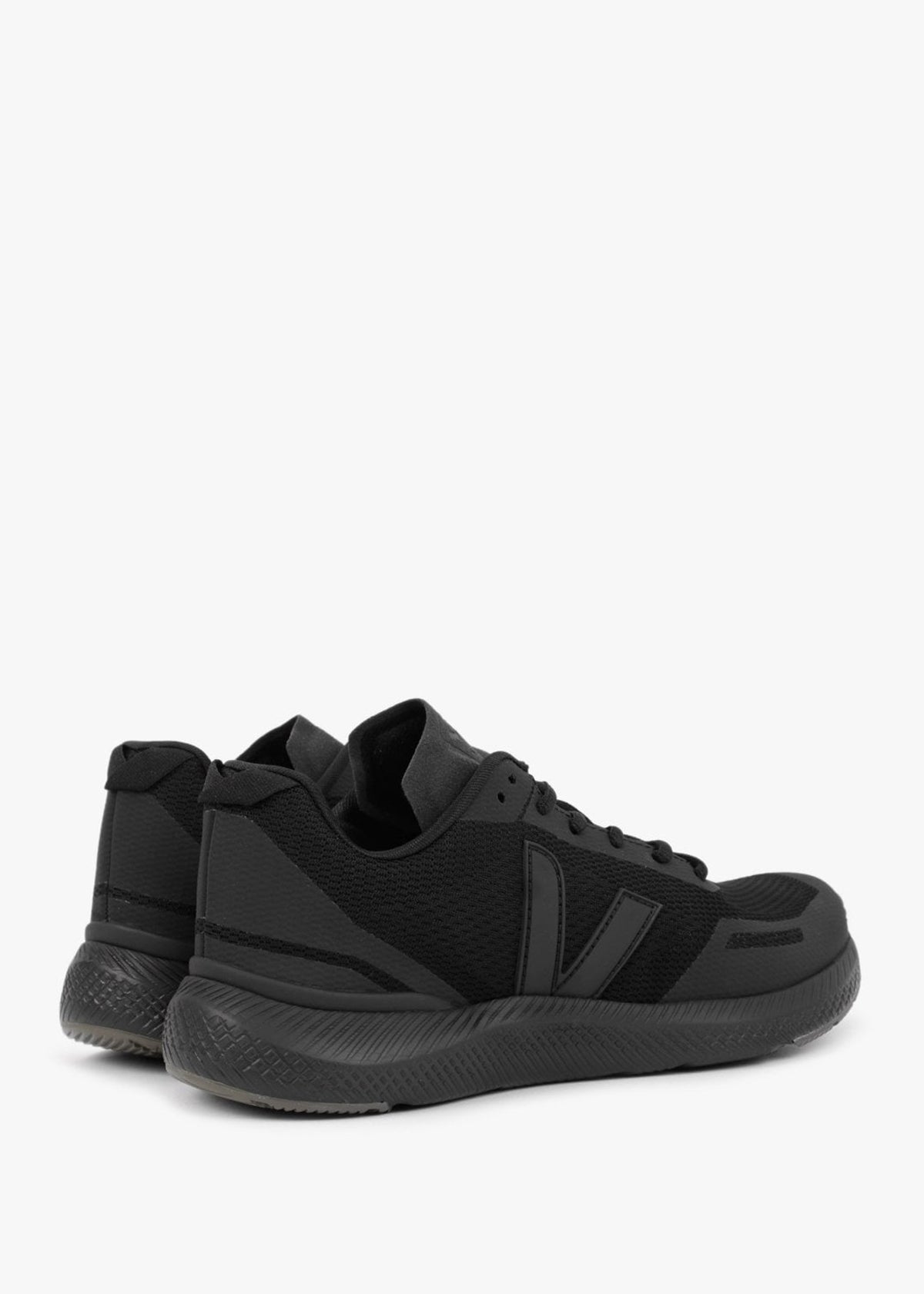 Impala Engineered-Mesh Full Black Kaki Trainers