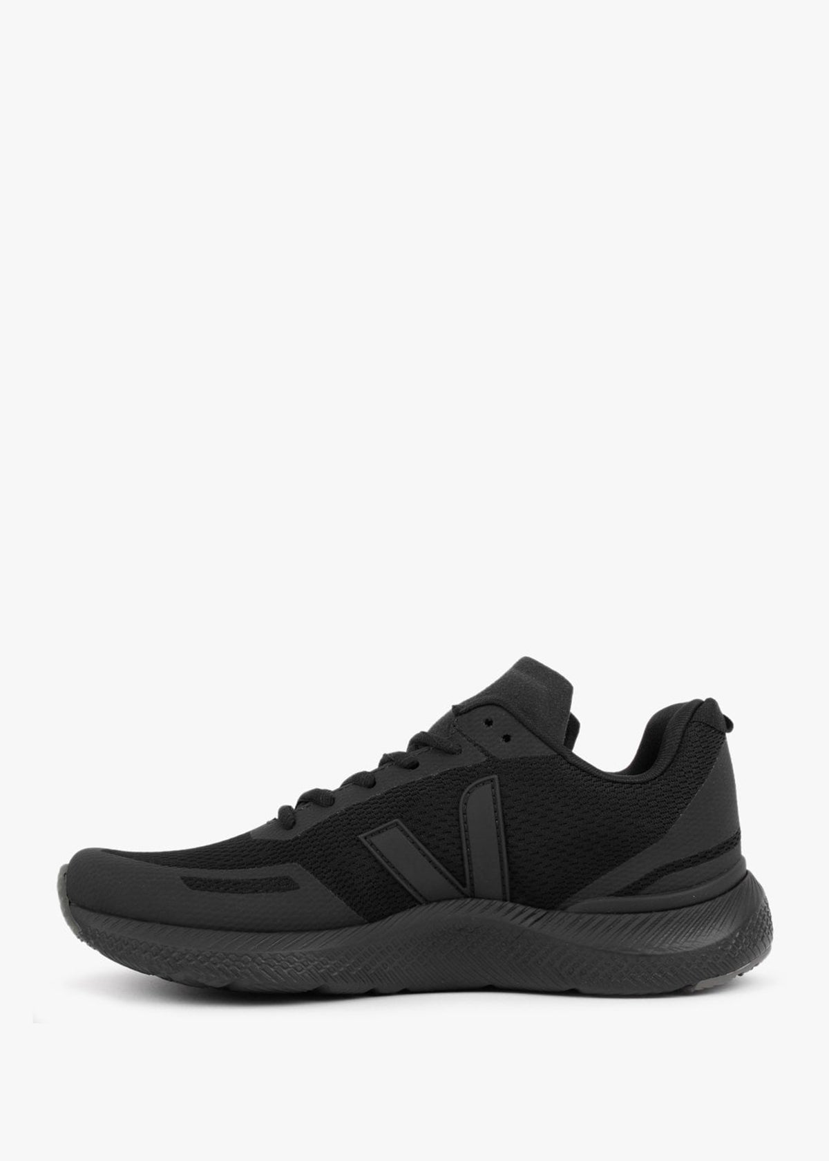 Impala Engineered-Mesh Full Black Kaki Trainers